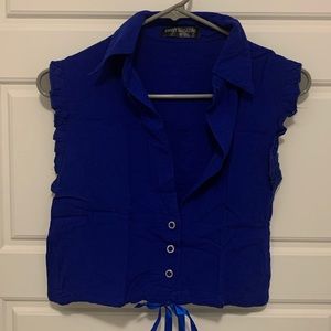 Women’s Crop Top Ruffles